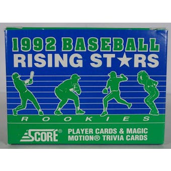 1992 Score Rising Stars Baseball Factory Set (5 count lot) (Reed Buy)