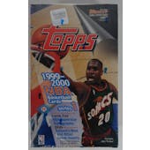 1999/00 Topps Series 1 Basketball Jumbo Box (Reed Buy)