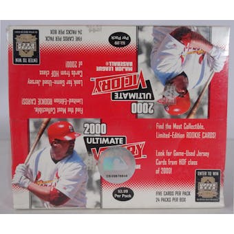 2000 Ultimate Victory Baseball Prepriced Box (Reed Buy)