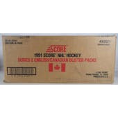 1991/92 Score Series 2 Bilingual Hockey Blister Case (48/101ct) (Reed Buy)