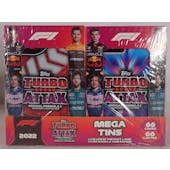 2022 Topps Formula 1 F1 Turbo Attax Mega Tin Box (6 tins) (Reed Buy)