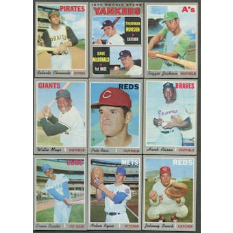 1970 Topps Baseball Complete Set (GOOD)