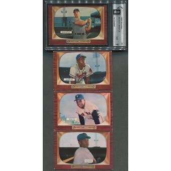 1955 Bowman Baseball Complete Set (EX)