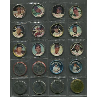 1964 Topps Coins Baseball Partial Set Missing 3 Coins