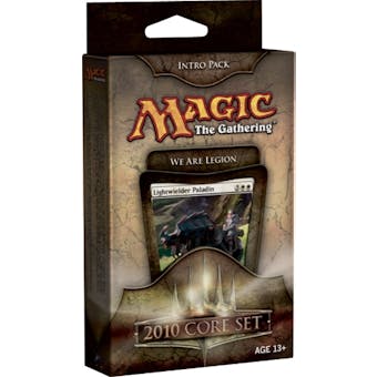 Magic the Gathering 2010 Core Set Intro Pack We Are Legion