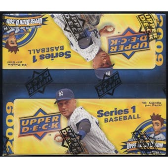 2009 Upper Deck Series 1 Baseball 24-Pack Box