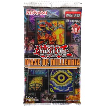 Yu-Gi-Oh Maze of Millennia Booster Pack