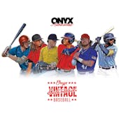 2023 Onyx Vintage Extended Baseball Hobby Box (Presell)