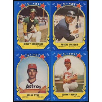 1981 Fleer Star Stickers Baseball Complete Set (NM)