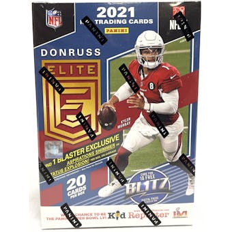2021 Panini Donruss Elite Football 4-Pack Blaster Box (Lot of 6)