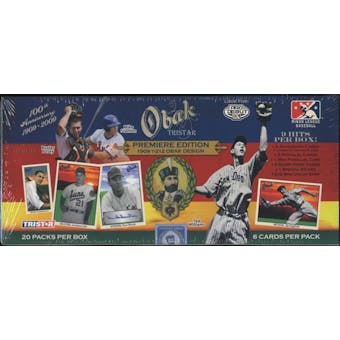 2009 TriStar Obak Baseball Hobby Box