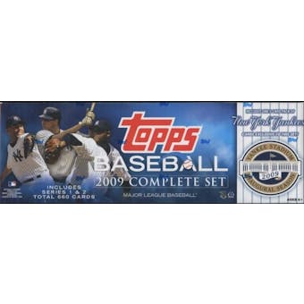 2009 Topps Factory Set Baseball (Box) (New York Yankees)