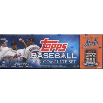 2009 Topps Factory Set Baseball (Box) (New York Mets)