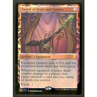 Magic the Gathering Kaladesh Inventions Sword of Feast and Famine NEAR MINT (NM) *749
