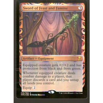 Magic the Gathering Kaladesh Inventions Sword of Feast and Famine NEAR MINT (NM) *750