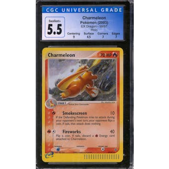 Pokemon Ex Dragon Charmeleon 99/97 CGC 5.5