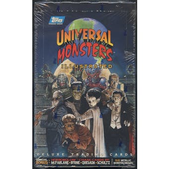 Universal Monsters Illustrated Hobby Box (1994 Topps)