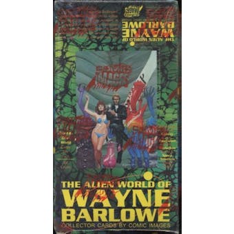The Alien World Of Wayne Barlowe Collector Cards Box (1994 Comic Images)