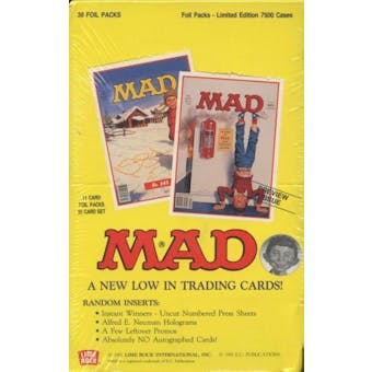 Mad Preview Issue Hobby Box (1992 Lime Rock) (Reed Buy)