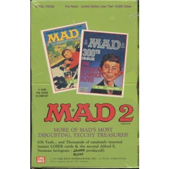 Mad Series 2 Hobby Box (1992 Lime Rock)