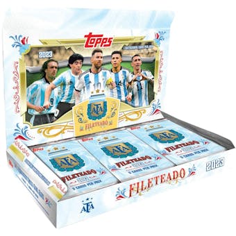 2023 Topps Argentina Fileteado Soccer Hobby 12-Box Case