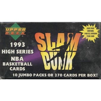 1993/94 Upper Deck Series 2 Basketball Blaster Box