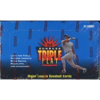 1994 Donruss Triple Play Baseball Retail Box