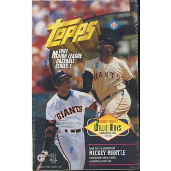 1997 Topps Series 1 Baseball Hobby Box