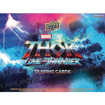 2024 Upper Deck Marvel Studios Thor Love and Thunder Hobby Box 2-Box - 10-Spot Random Pack Break #1