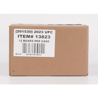 2023 Panini Donruss Optic UFC Hobby 12-Box Case