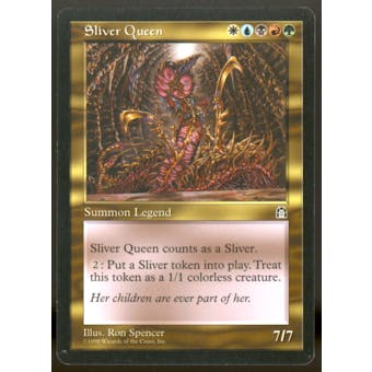 Magic the Gathering Stronghold Sliver Queen MODERATELY PLAYED (MP) *999