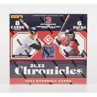 2023 Panini Chronicles Baseball FOTL 3-Box - 6 Spot Random Pack Break #1