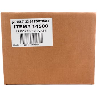 2023 Panini Prizm Football Hobby 12-Box Case