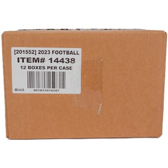 2023 Panini Absolute Football Hobby 12-Box Case