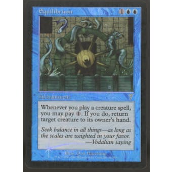 Magic the Gathering 7th Edition Seventh Ed FOIL Equilibrium MODERATELY PLAYED (MP)