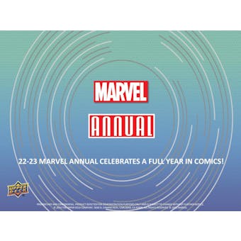 Marvel Annual Hobby Box (Upper Deck 2022/23) (Presell)