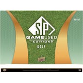 2024 Upper Deck SP Game Used Golf Hobby Box (Presell)
