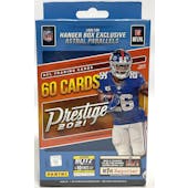 2021 Panini Prestige Football Hanger Box (Astral Parallels) (Lot of 10)