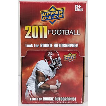 2011 Upper Deck Football Gravity Feed Box (48-packs) (Reed Buy)