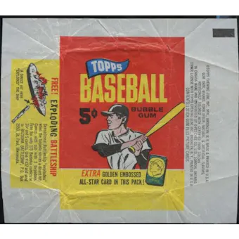 1965 Topps Baseball Wrapper