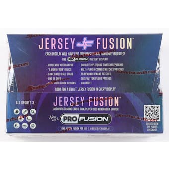 2024 Jersey Fusion All Sports Series 3 Hobby Box