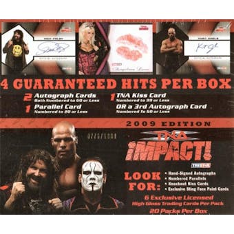 2009 Tristar TNA Impact Wrestling Hobby Box