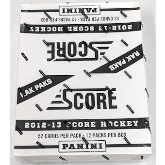 2012/13 Score Hockey Rack Pack Box (Reed Buy)