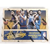 2015/16 Panini Absolute Basketball Hobby Box (Reed Buy)