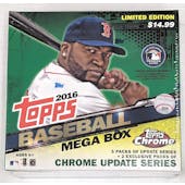 2016 Topps Chrome Update Baseball Mega Box (Reed Buy)