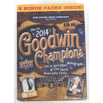 2014 Upper Deck Goodwin Champions Blaster Box (Reed Buy)