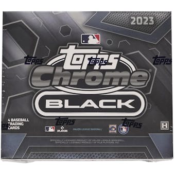 2023 Topps Chrome Black Baseball Hobby 12-Box Case - 26 Spot Random Team Break #7