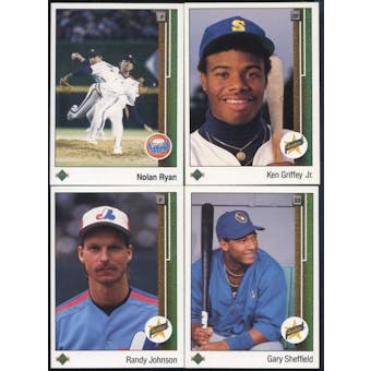 1989 Upper Deck Baseball Complete Low # Set (NM-MT)
