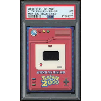 2000 Topps Pokemon 35MM Film Frame Card PSA 7 *8370 (Reed Buy)