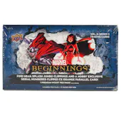 2024 Upper Deck Marvel Beginnings Volume 2 Series 2 Trading Cards Hobby Box